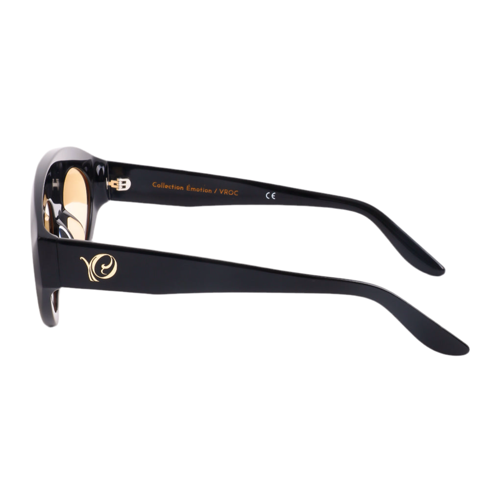 Lunah – Lunettes de soleil unisexes blanches et noires