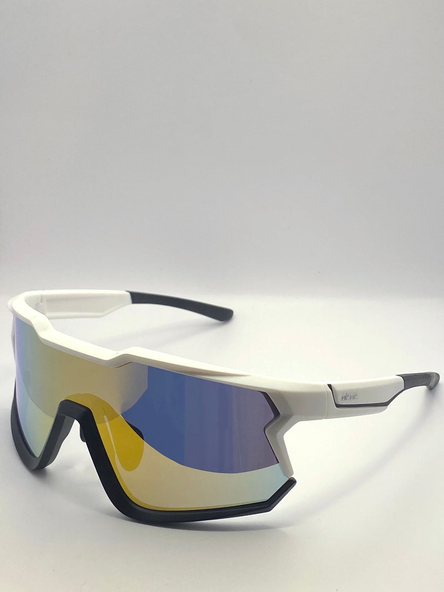 Lunettes de soleil sport blanches – Mama Serena
