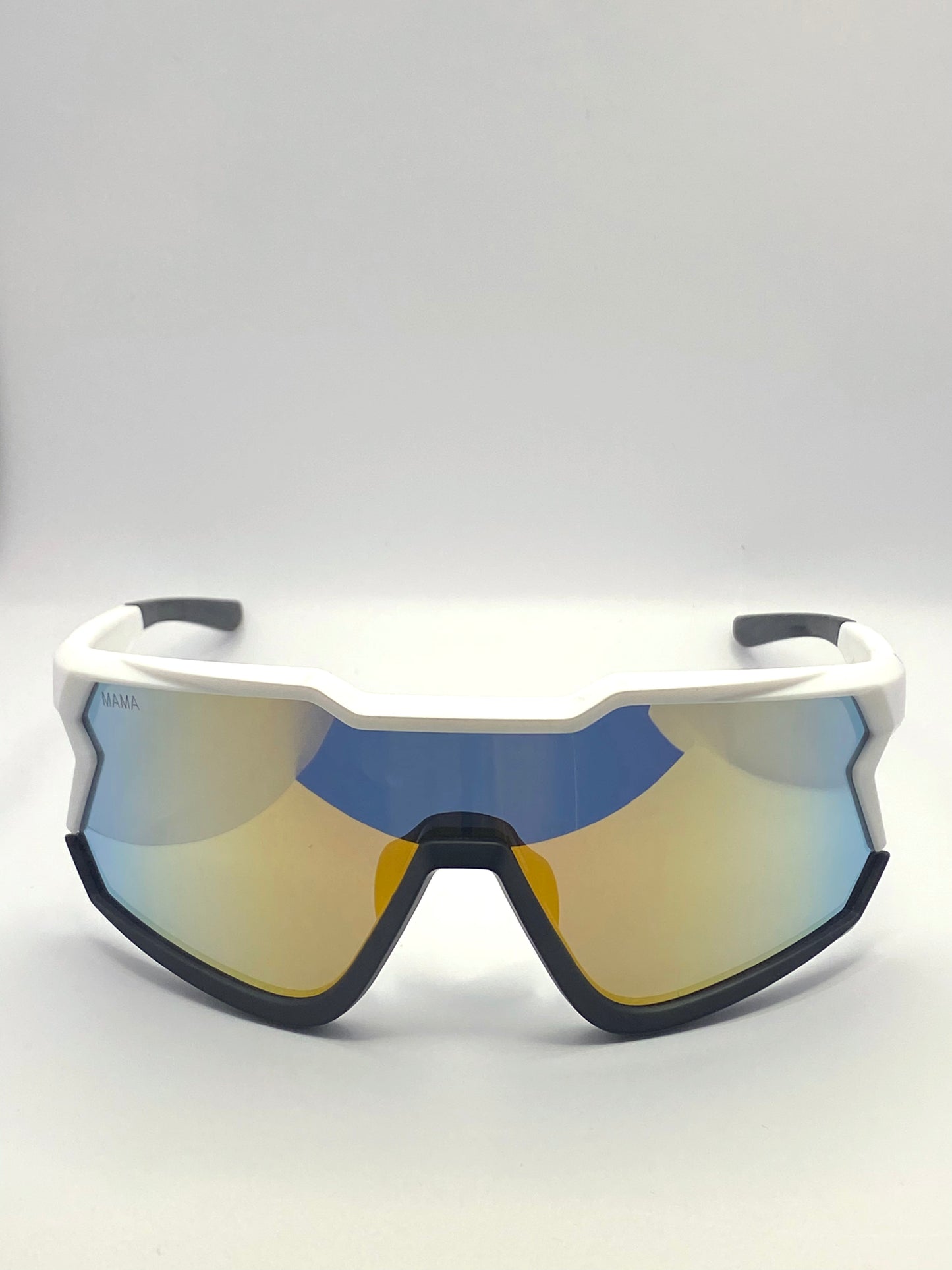 Lunettes de soleil sport blanches – Mama Serena
