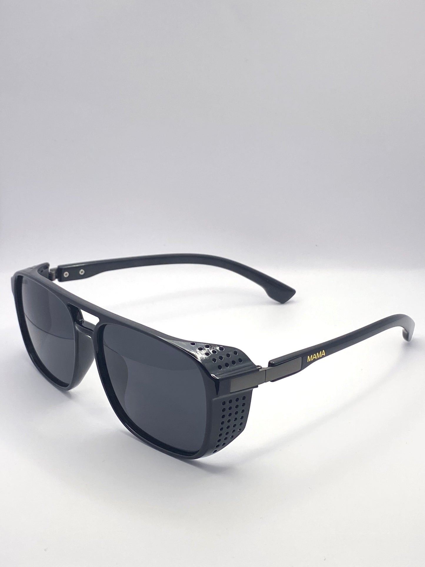 Lunettes de soleil noires unisex – Mama Lily