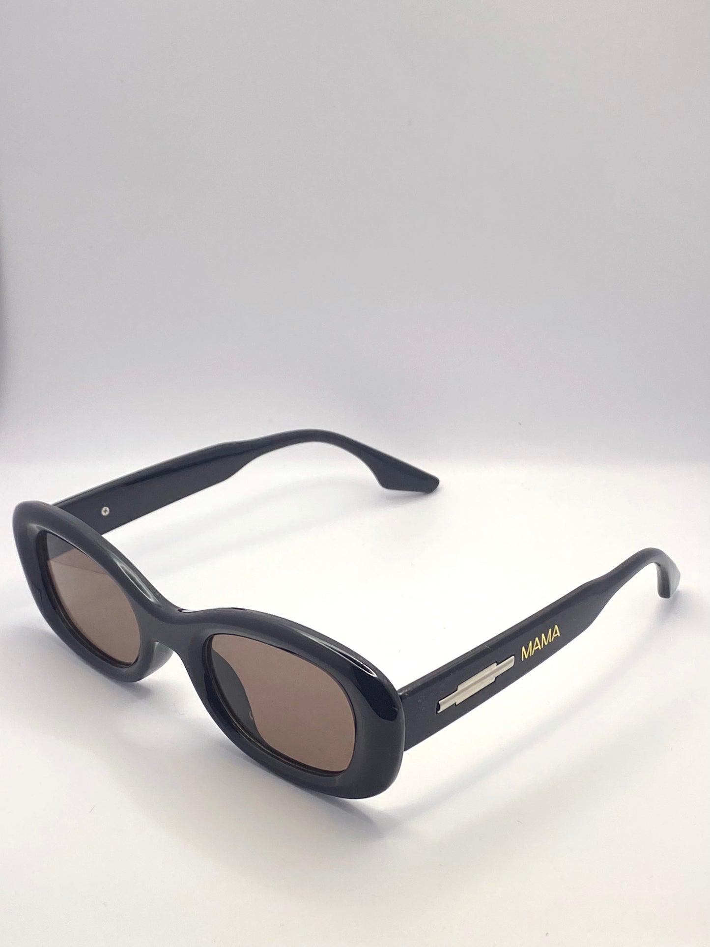 Lunettes de soleil noires unisex – Mama Kimora