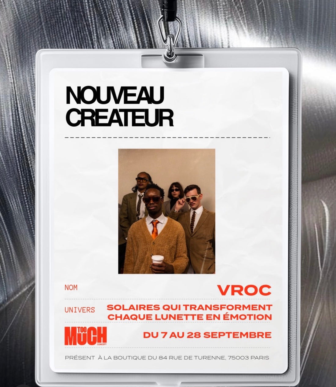 VROC × Too Much Concept │ on se retrouve à Paris
