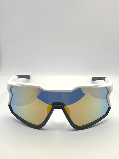 Lunettes de soleil sport blanches – Mama Serena