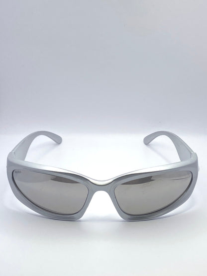 Lunettes de soleil gris miroir pour homme – Mama Amanda
