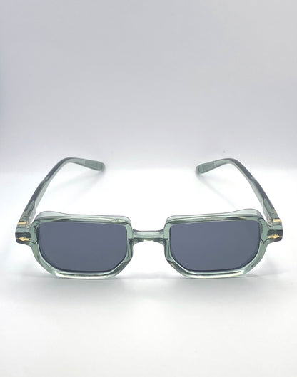 Lunettes de soleil bleu-vert – Mama Harriette Vert-Bleu